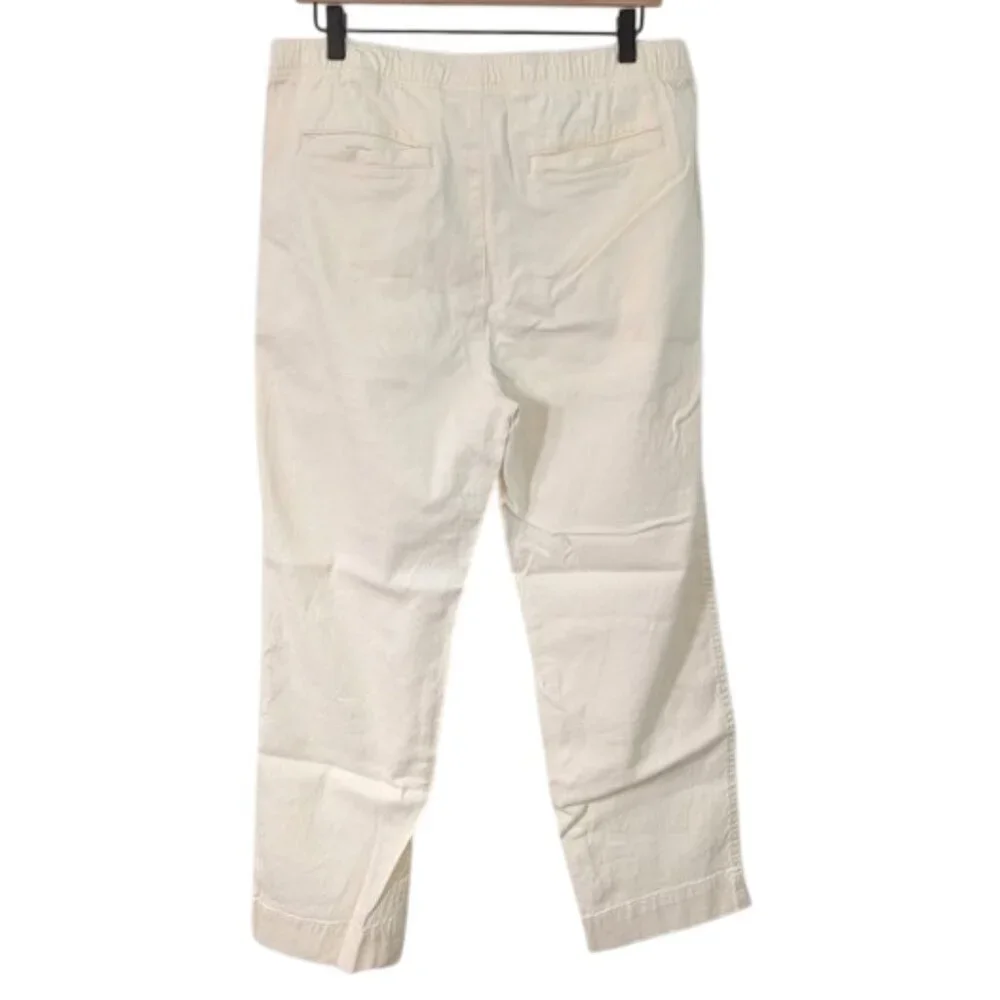 Banana Republic Linen/Cotton Chinos Relaxed Fit Casual Pants